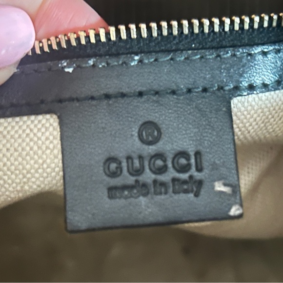 Gucci Diamante Boston Crossbody Canvas Leather Bag - Picture 8 of 14